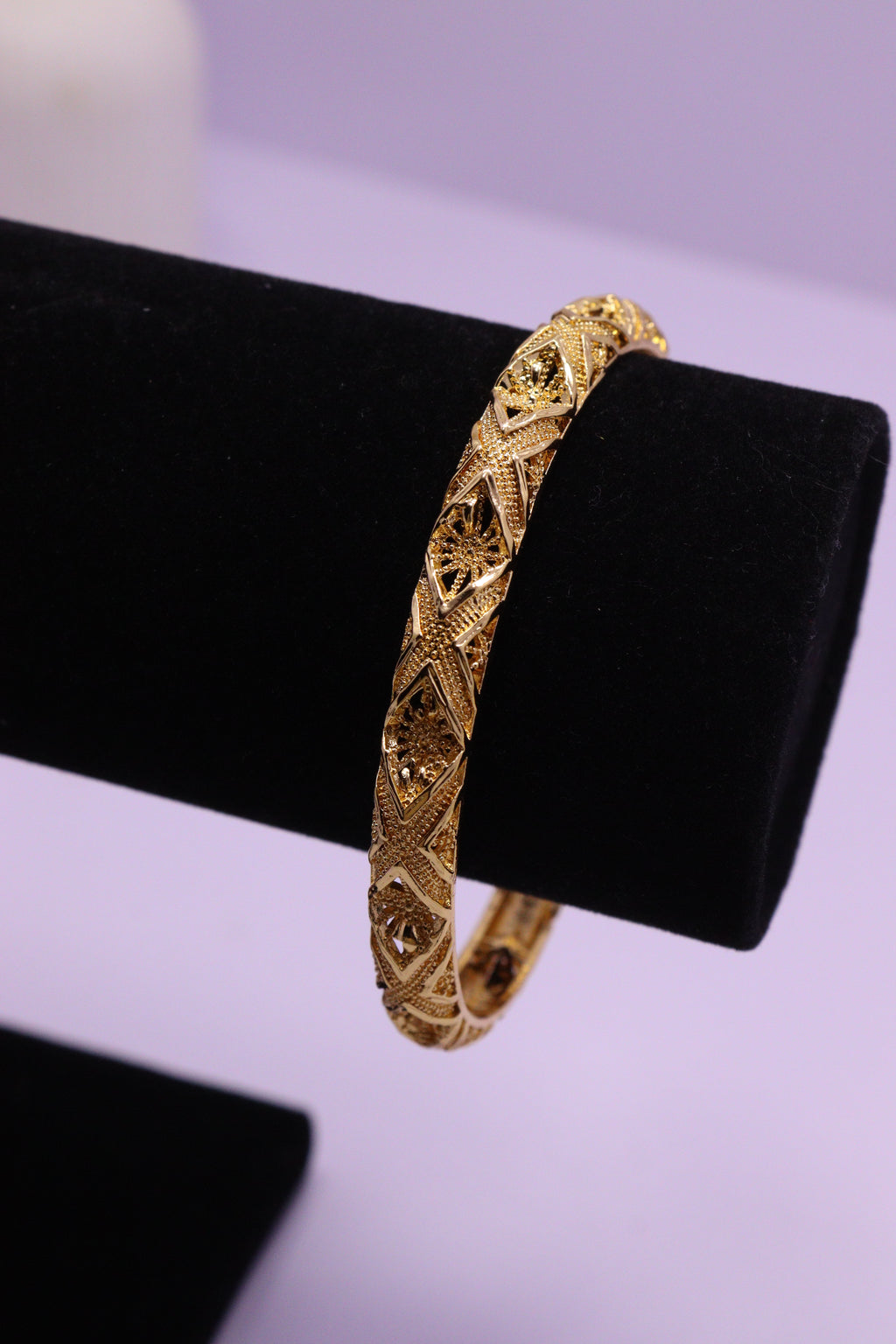 Sleek Wrist Series 0111 - AZ Golden Bangle