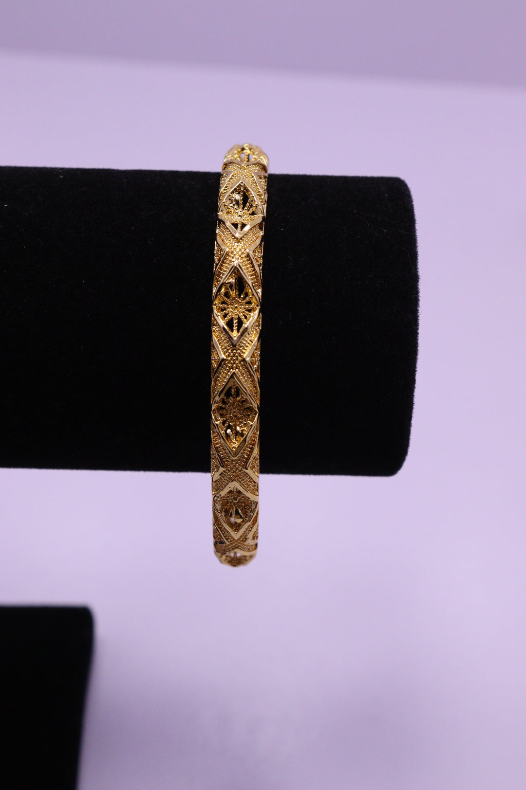 Sleek Wrist Series 0111 - AZ Golden Bangle