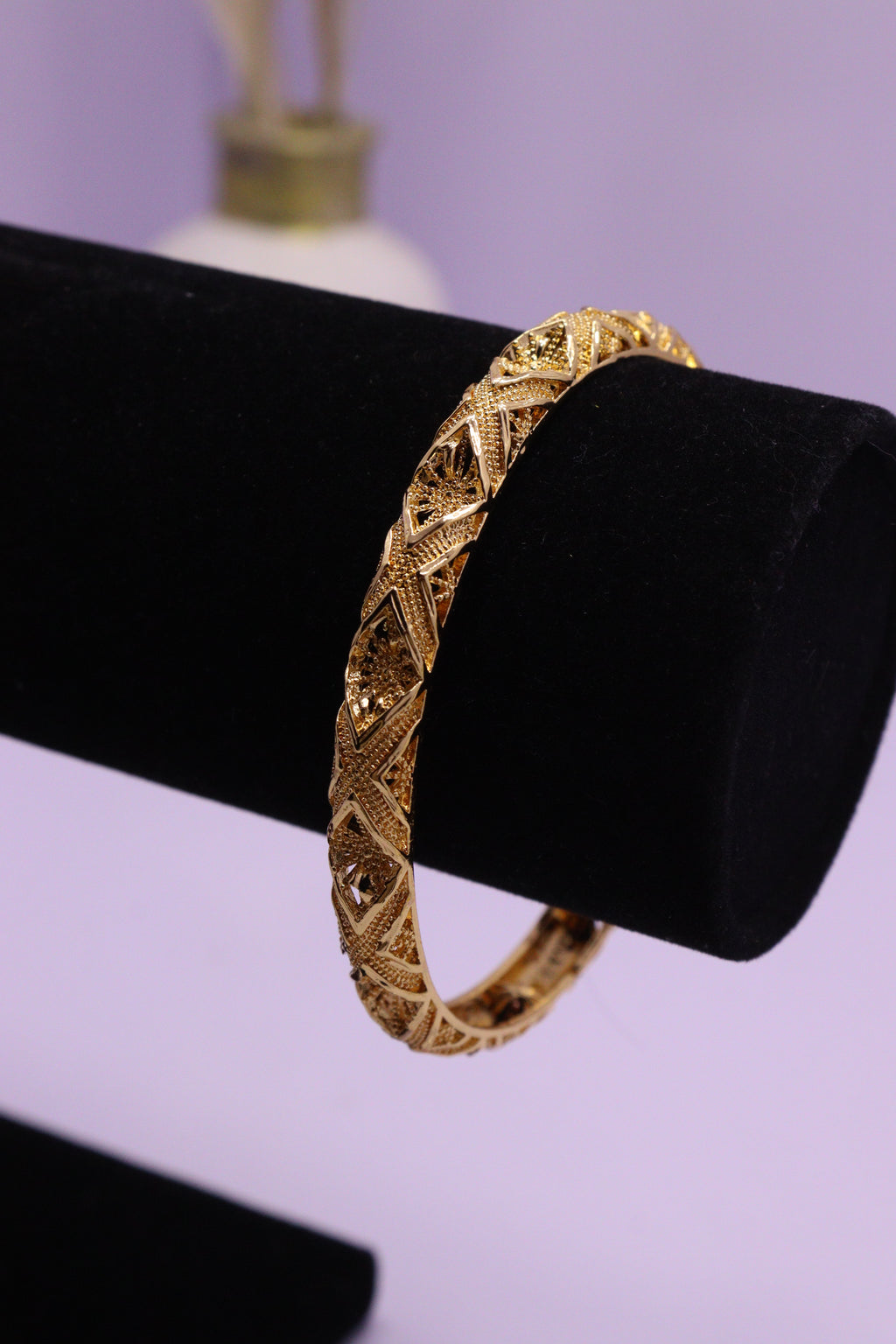 Sleek Wrist Series 0111 - AZ Golden Bangle