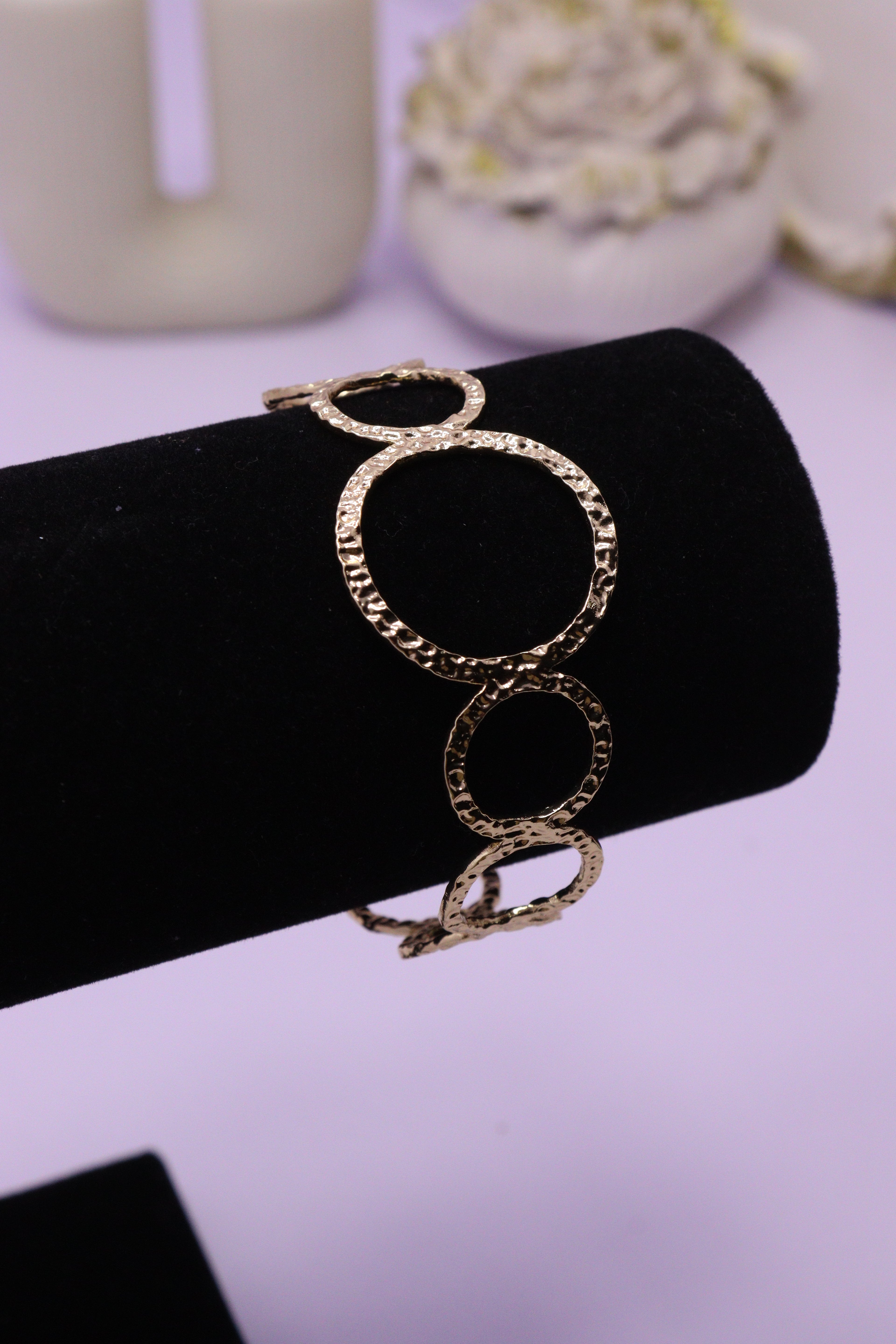 Sleek Wrist Series 0079 - AZ Golden Bangle