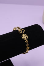 Sleek Wrist Series 0092 - AZ Golden Bangle