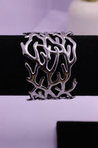 Sleek Wrist Series 0094 - AZ Silver Bangle