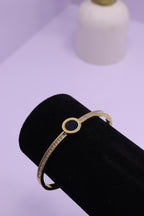 Sleek Wrist Series 0096 - AZ Golden Bangle