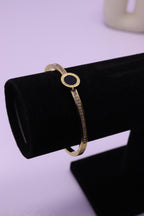 Sleek Wrist Series 0096 - AZ Golden Bangle