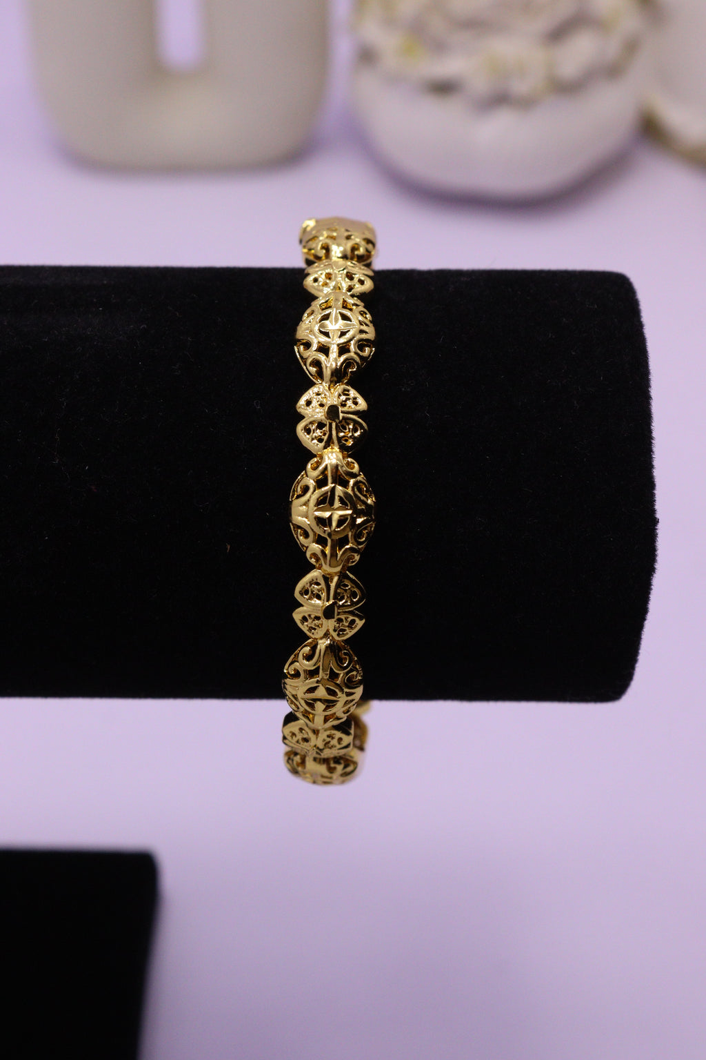 Sleek Wrist Series 0110 - AZ Golden Bangle