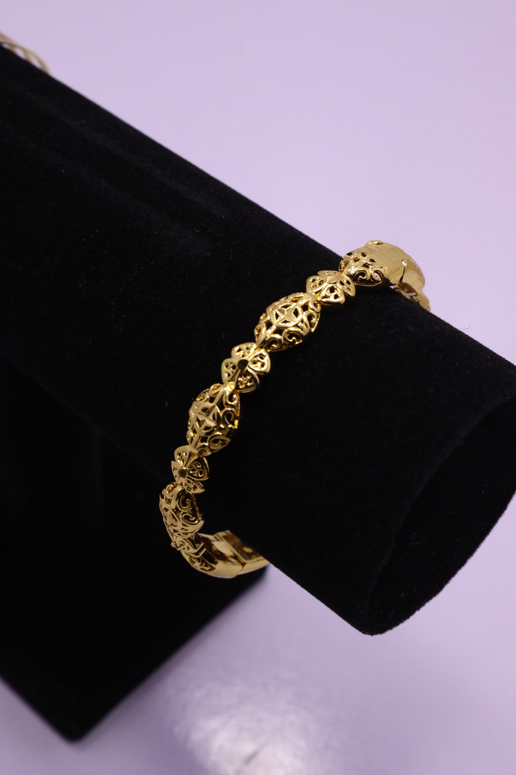 Sleek Wrist Series 0110 - AZ Golden Bangle