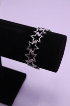 Sleek Wrist Series 0098 - AZ Silver Bangle