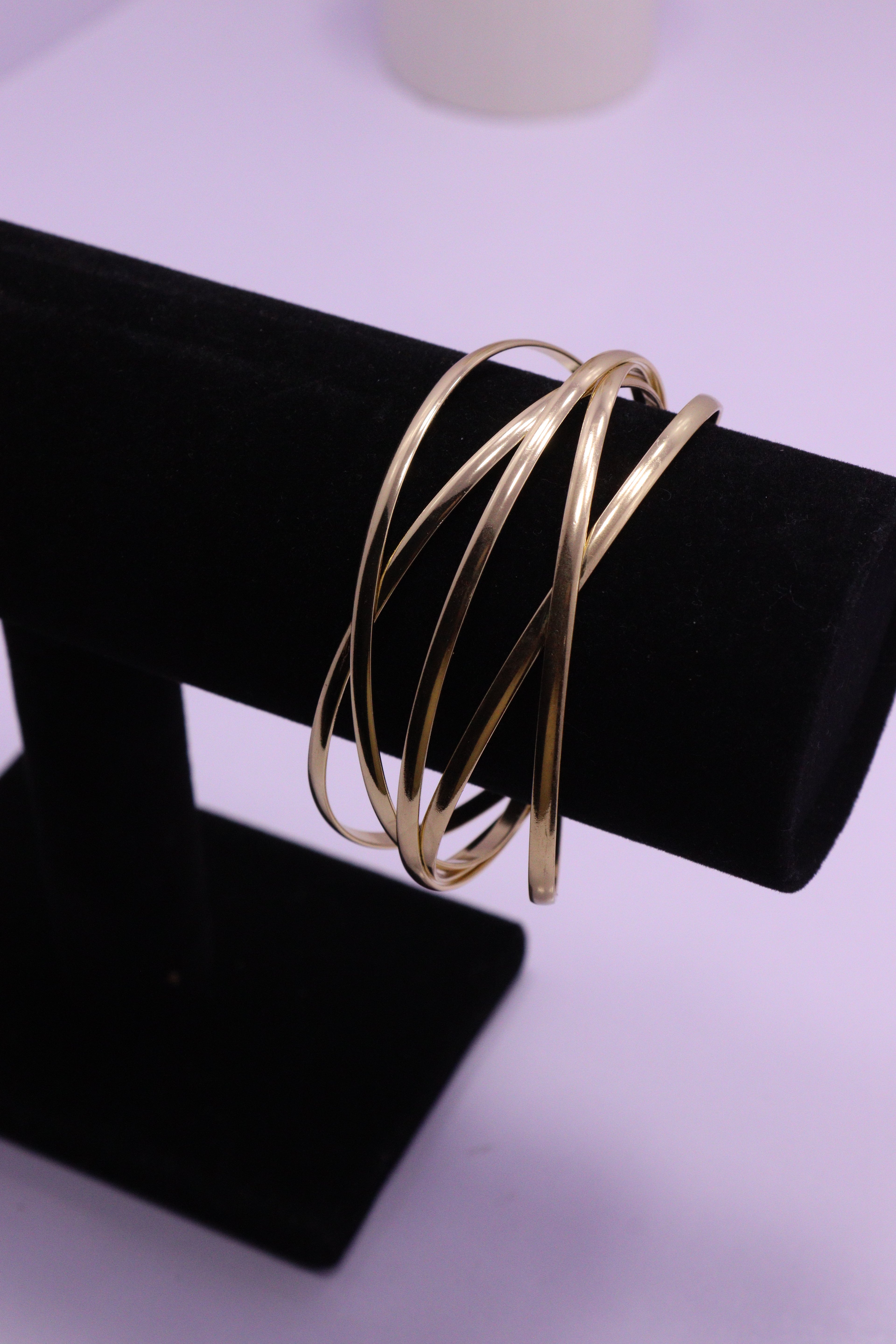 Sleek Wrist Series 0100 - AZ Golden Bangle