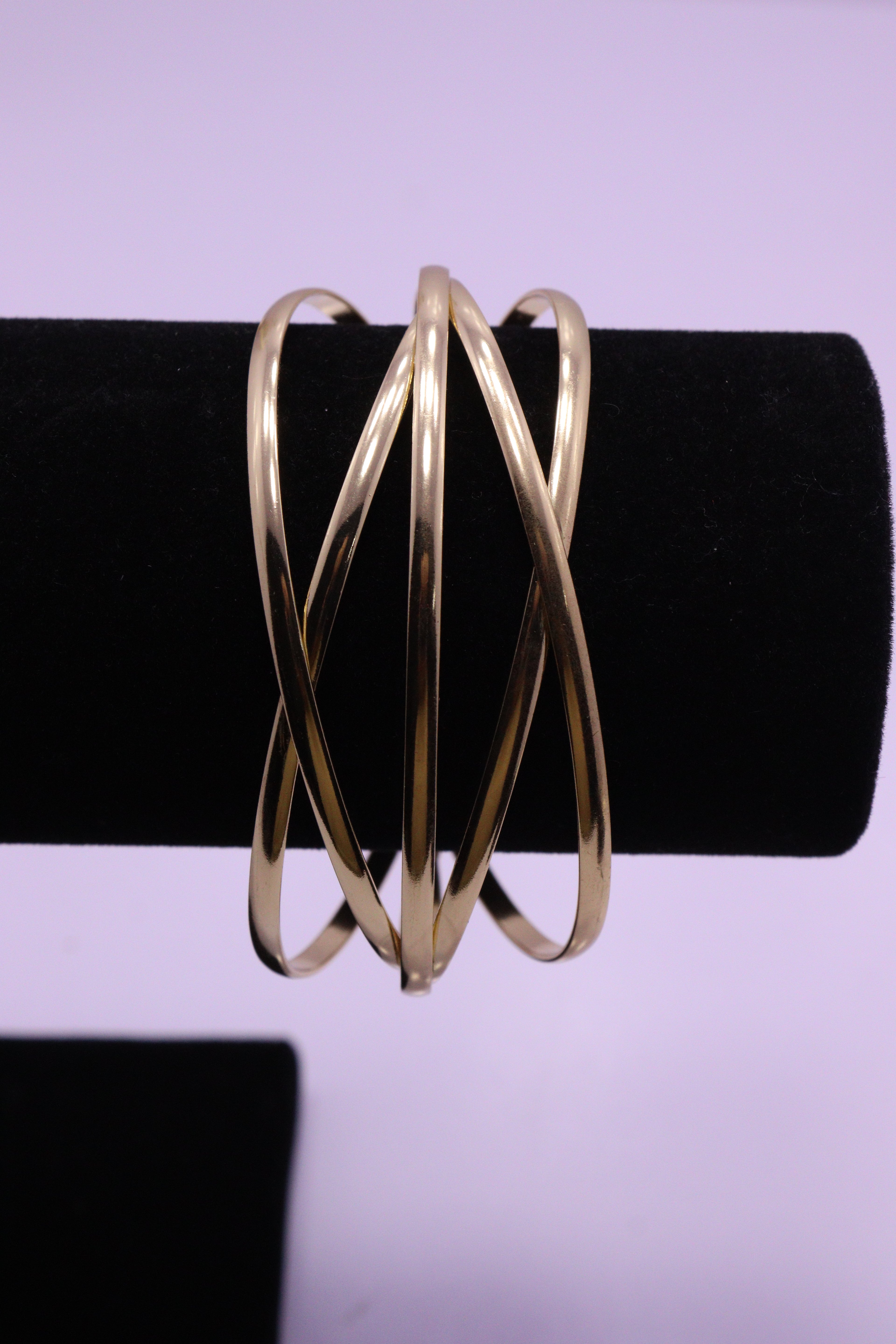 Sleek Wrist Series 0100 - AZ Golden Bangle