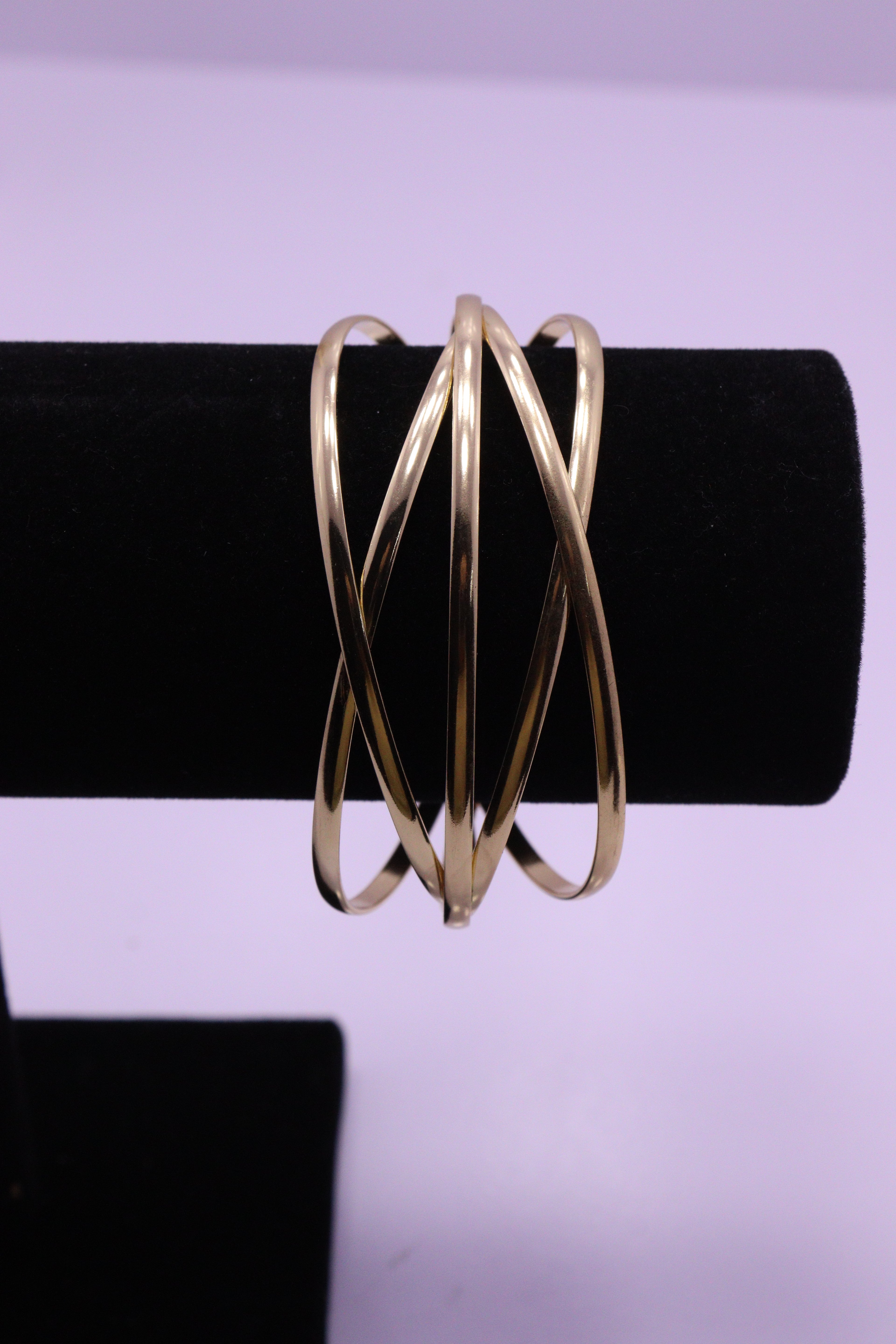 Sleek Wrist Series 0100 - AZ Golden Bangle