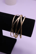 Sleek Wrist Series 0100 - AZ Golden Bangle