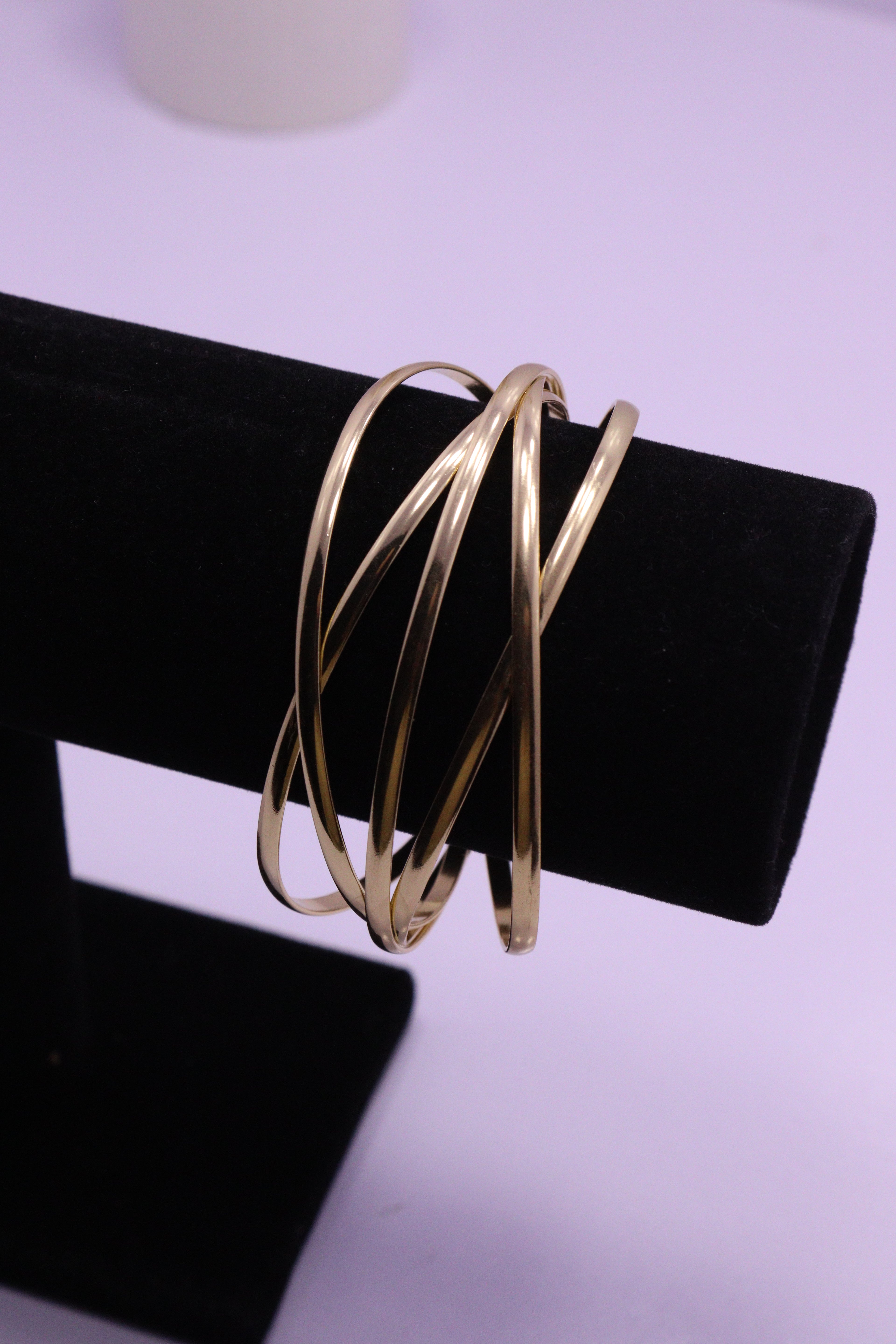 Sleek Wrist Series 0100 - AZ Golden Bangle