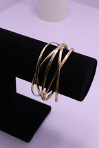 Sleek Wrist Series 0100 - AZ Golden Bangle