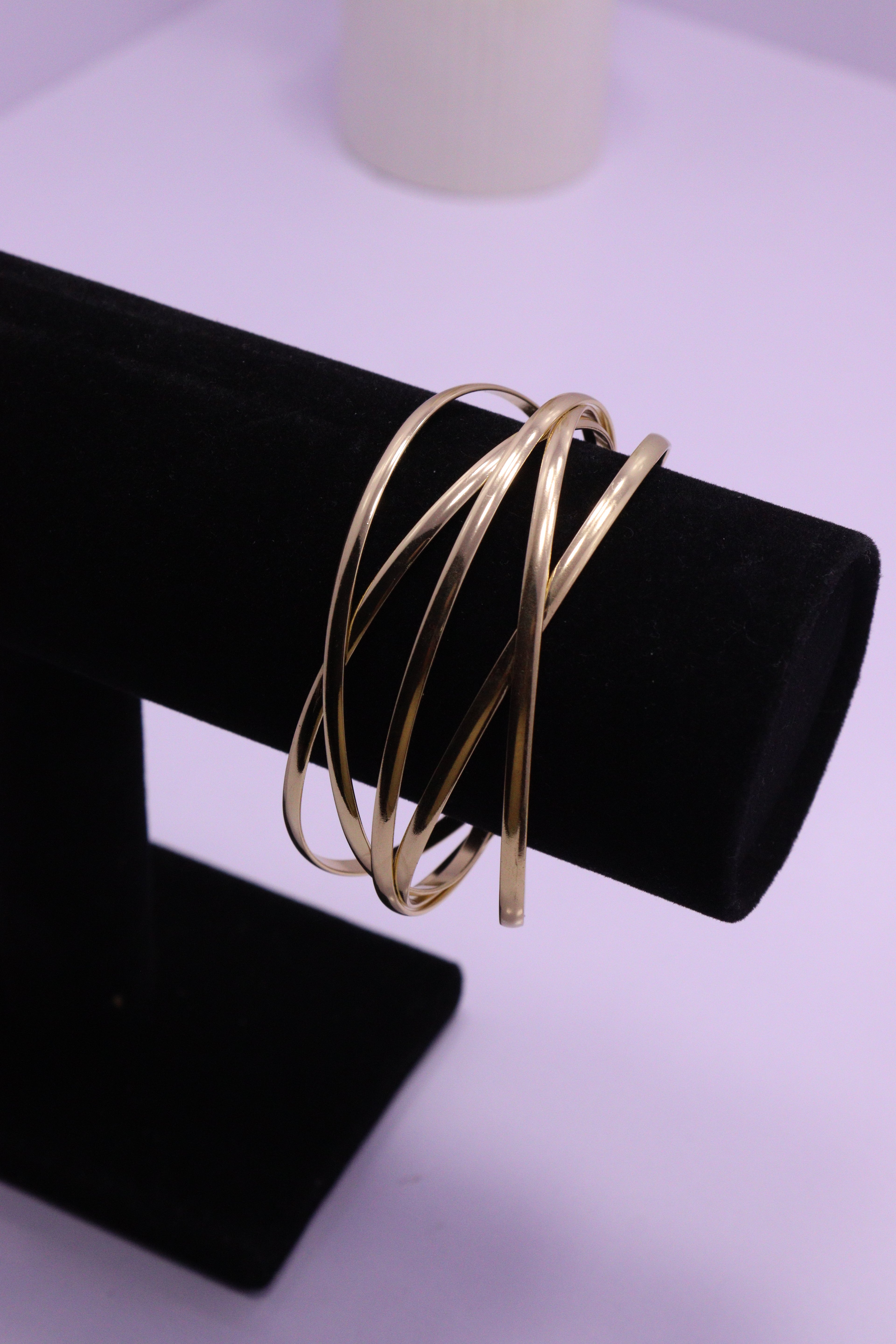 Sleek Wrist Series 0100 - AZ Golden Bangle