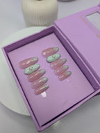 Ferozi Luxury - Almond Press On Nails