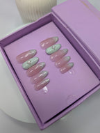 Ferozi Luxury - Almond Press On Nails