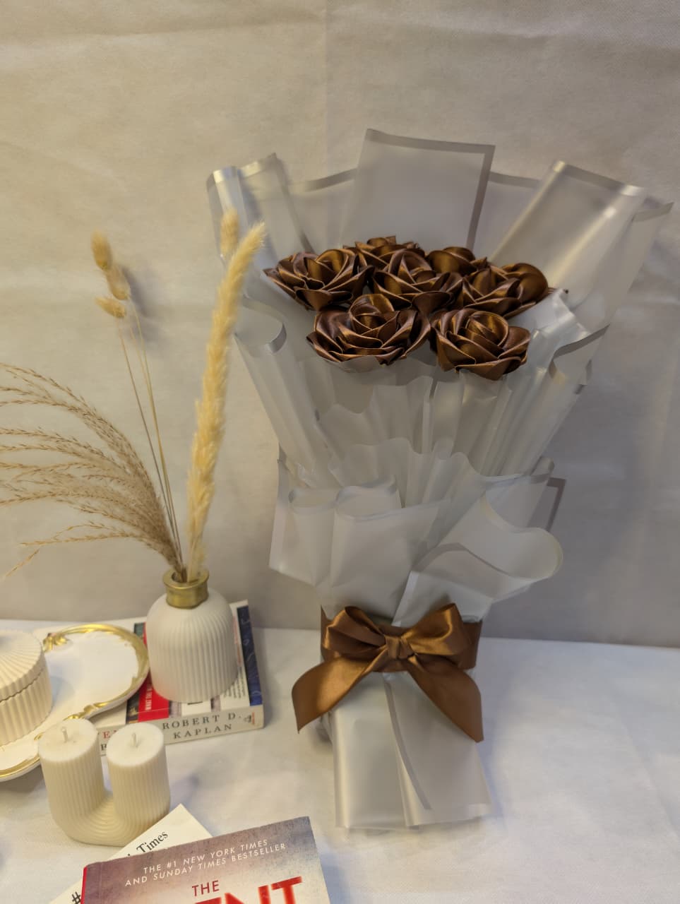 Rustic Elegance – Brown Bouquet