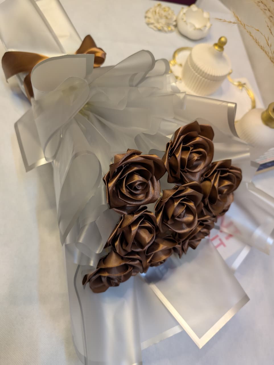 Rustic Elegance – Brown Bouquet