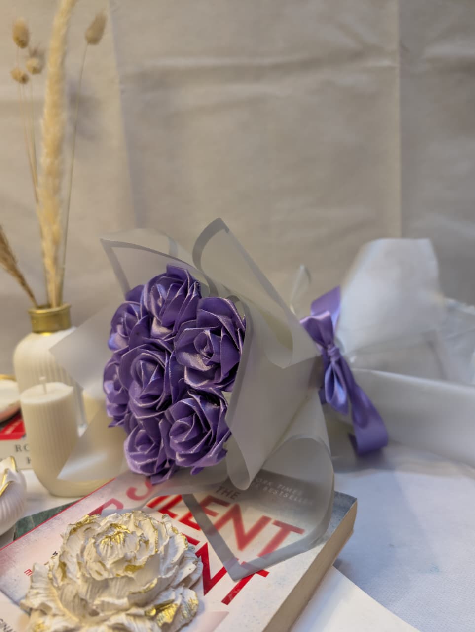 Blooming Grace – Lilac Bouquet