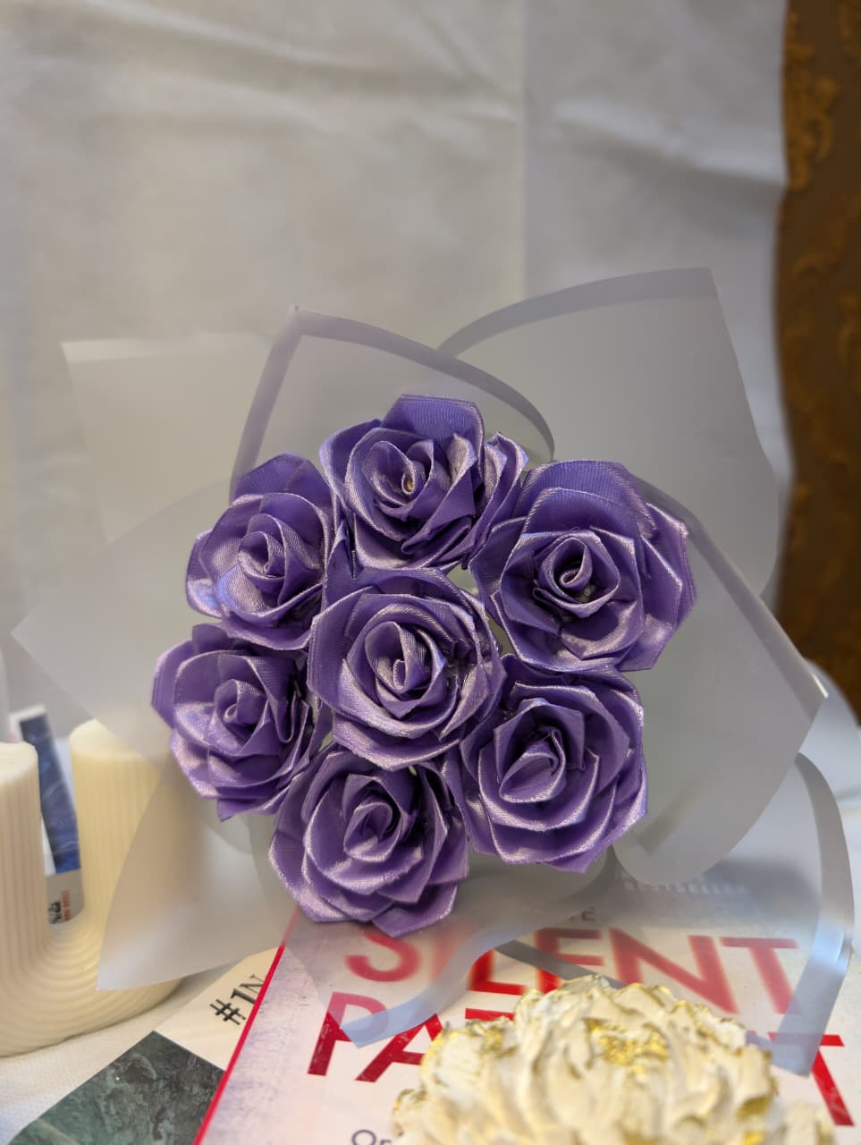 Blooming Grace – Lilac Bouquet