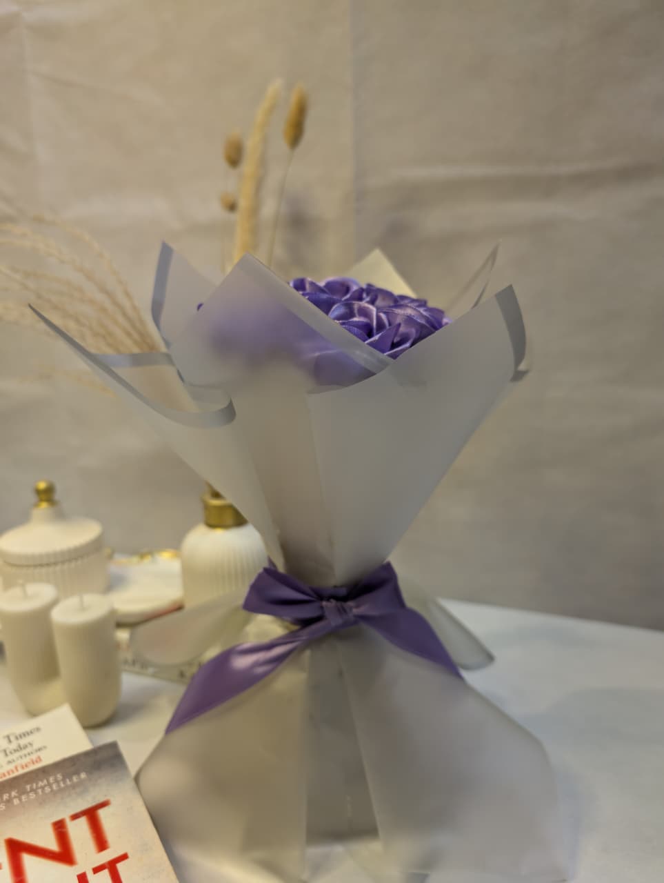 Blooming Grace – Lilac Bouquet