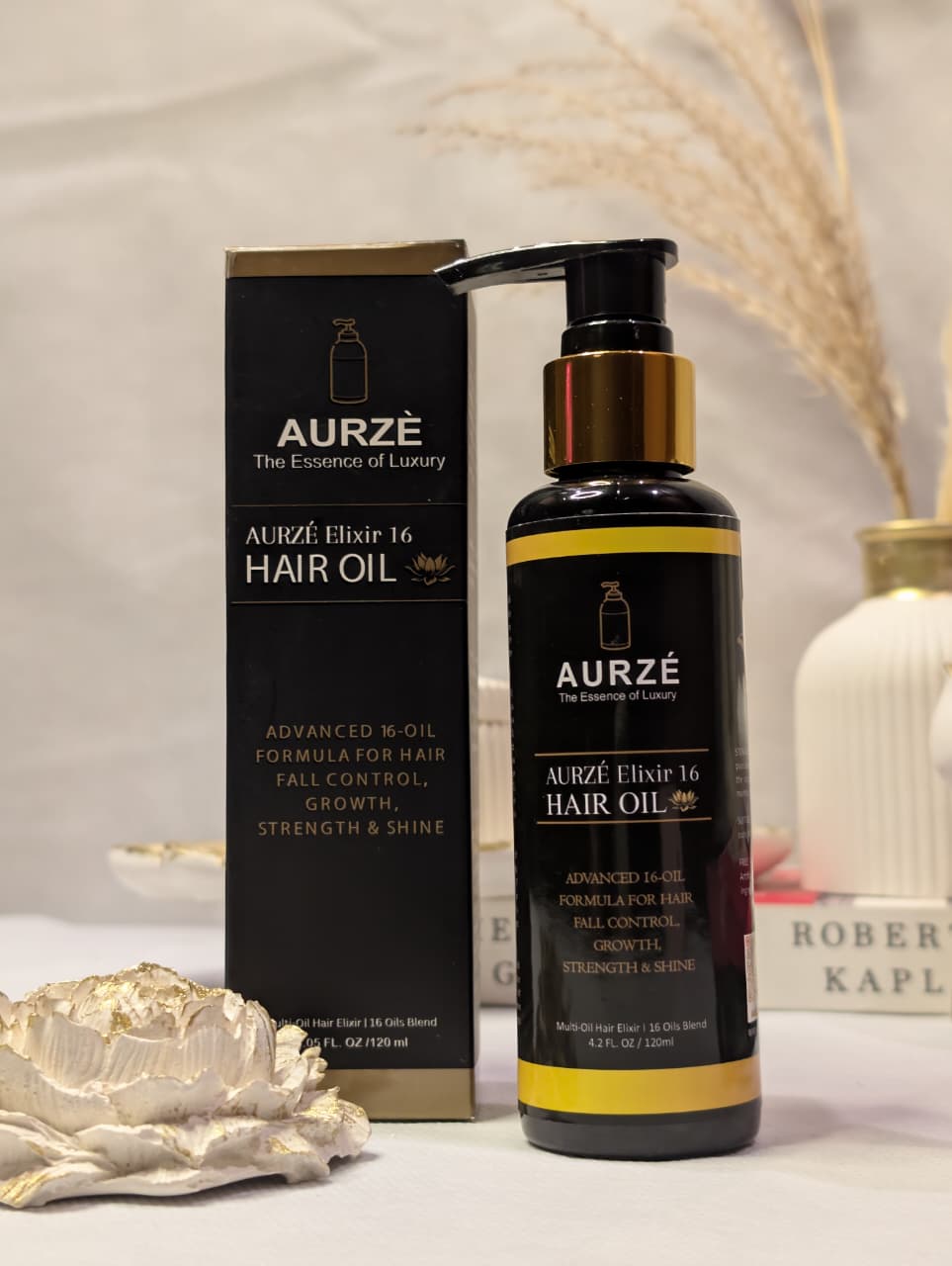 Aurze Elixir 16 – Premium Hair Oil (120ml)