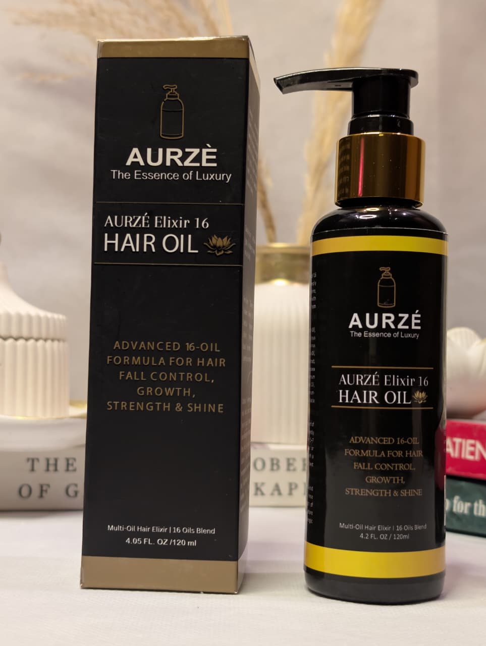 Aurze Elixir 16 – Premium Hair Oil (120ml)