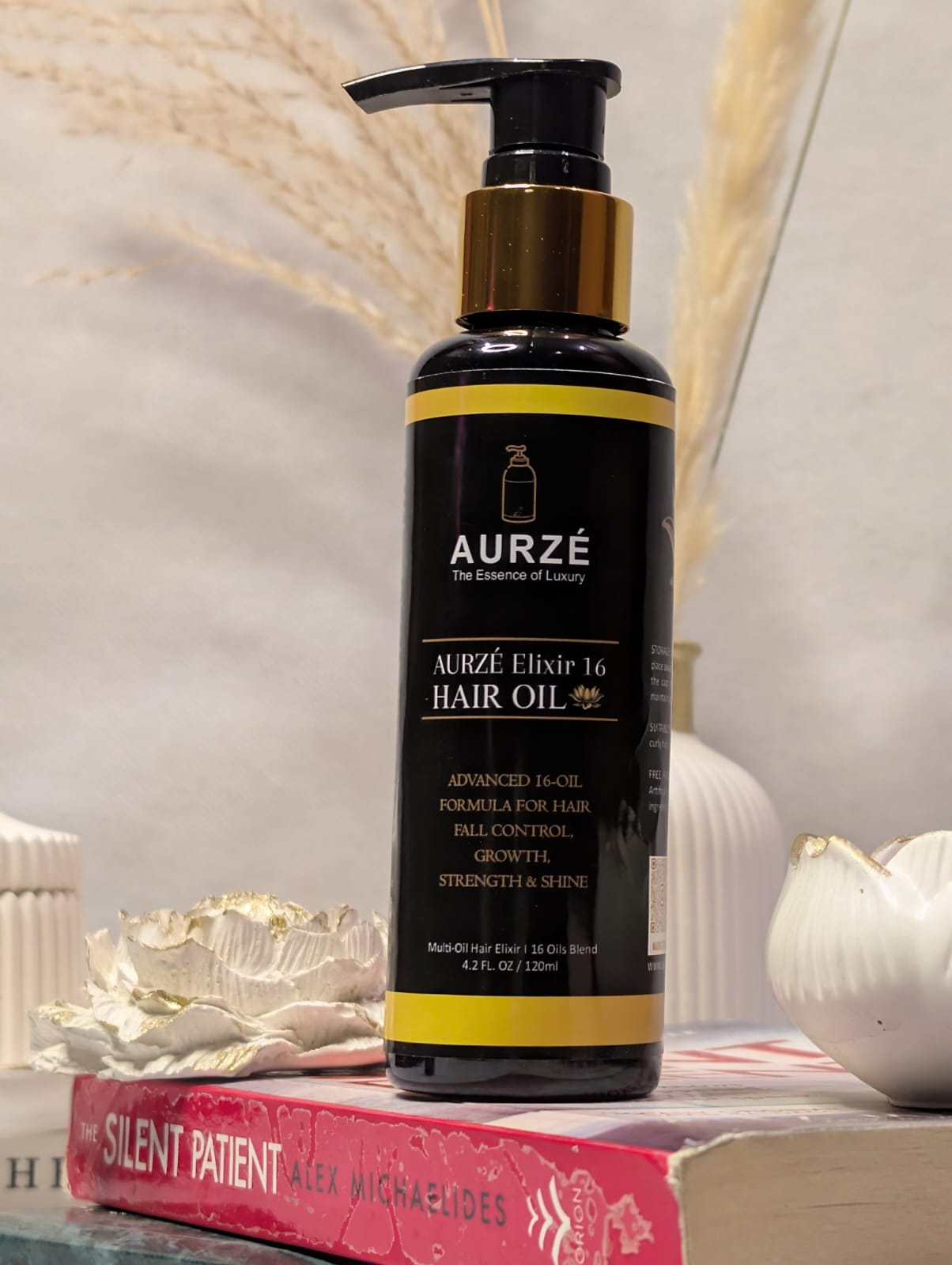 Aurze Elixir 16 – Premium Hair Oil (120ml)
