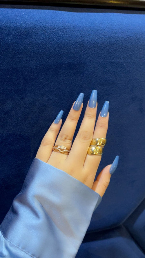 Aqua Luxe – Ferozi Coffin Nails