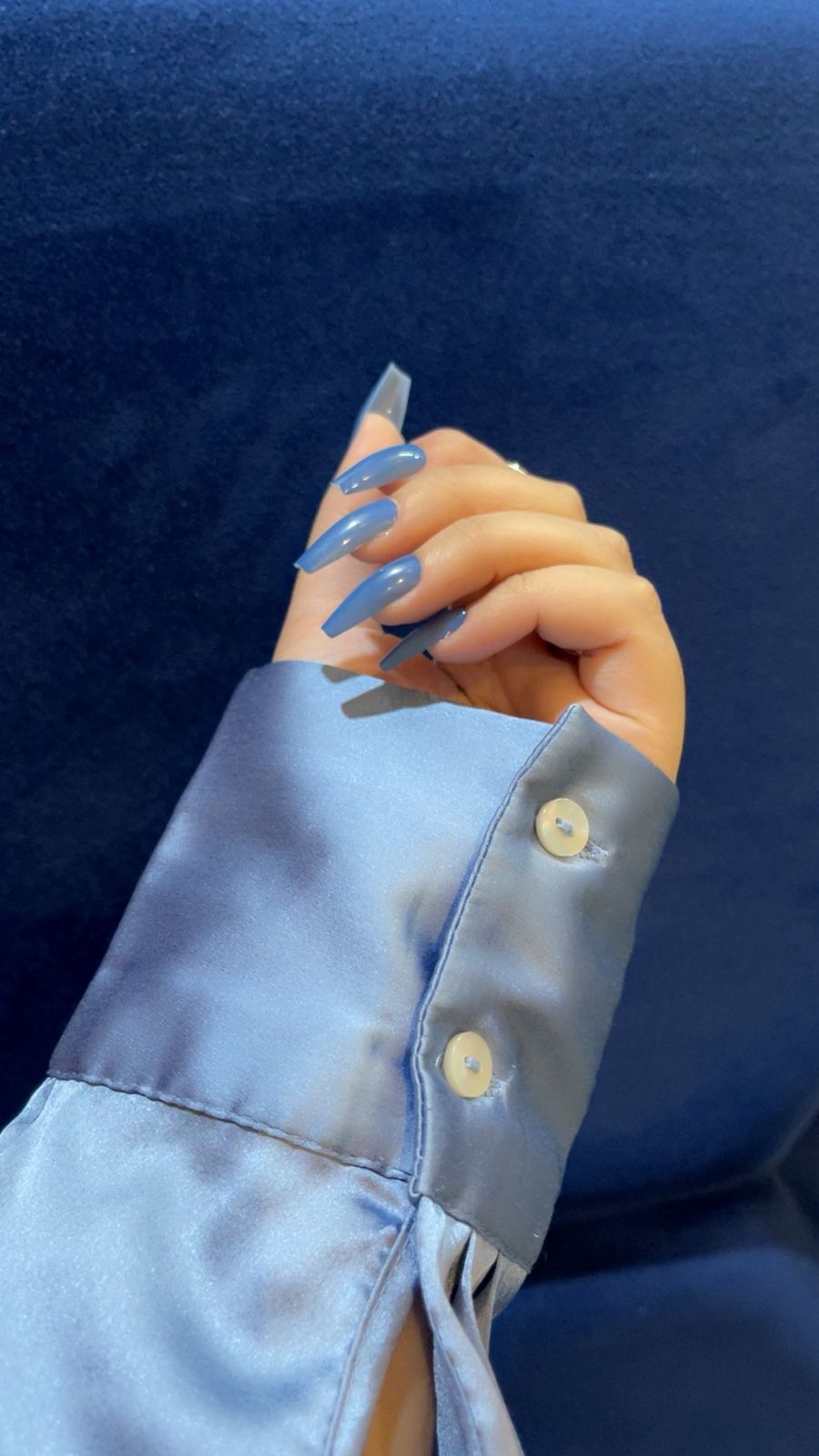 Aqua Luxe – Ferozi Coffin Nails