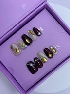 Bride's Call - Coffin Press On Nails