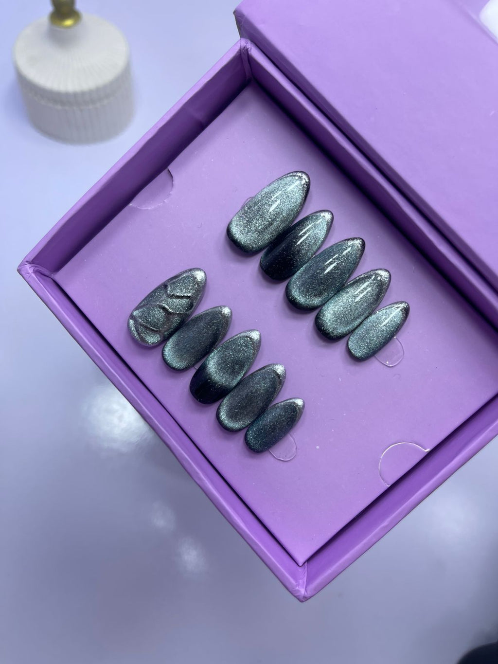 Galaxy of Nails - Almond Press On Nails