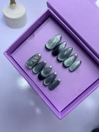 Galaxy of Nails - Almond Press On Nails