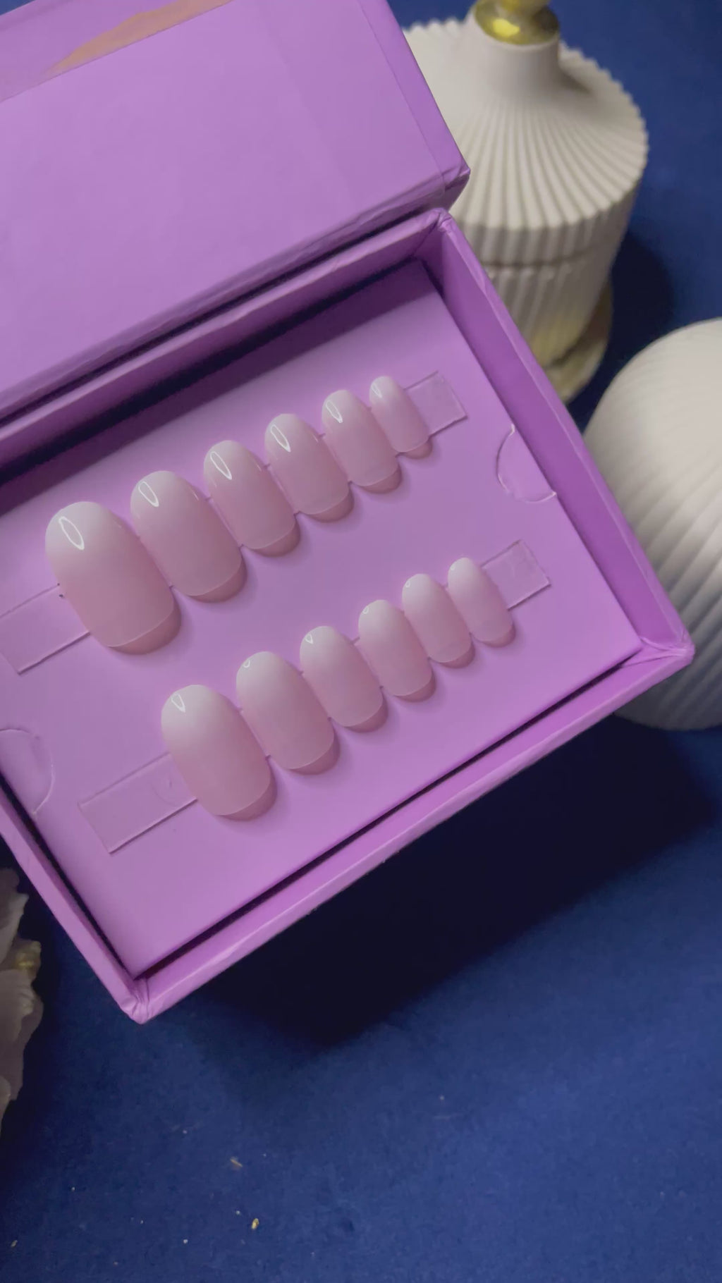 Ombre - Oval Press Ons