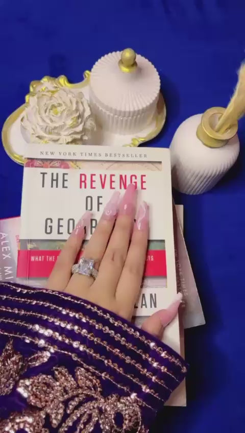 Jelly Baby Pink Bloom – Luxury Coffin Press ons Nails