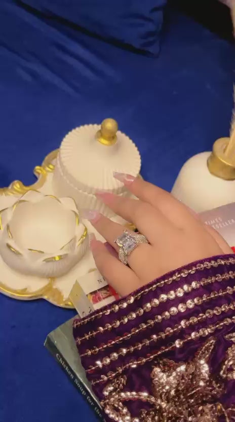 Jelly Baby Pink Bloom – Luxury Coffin Press ons Nails