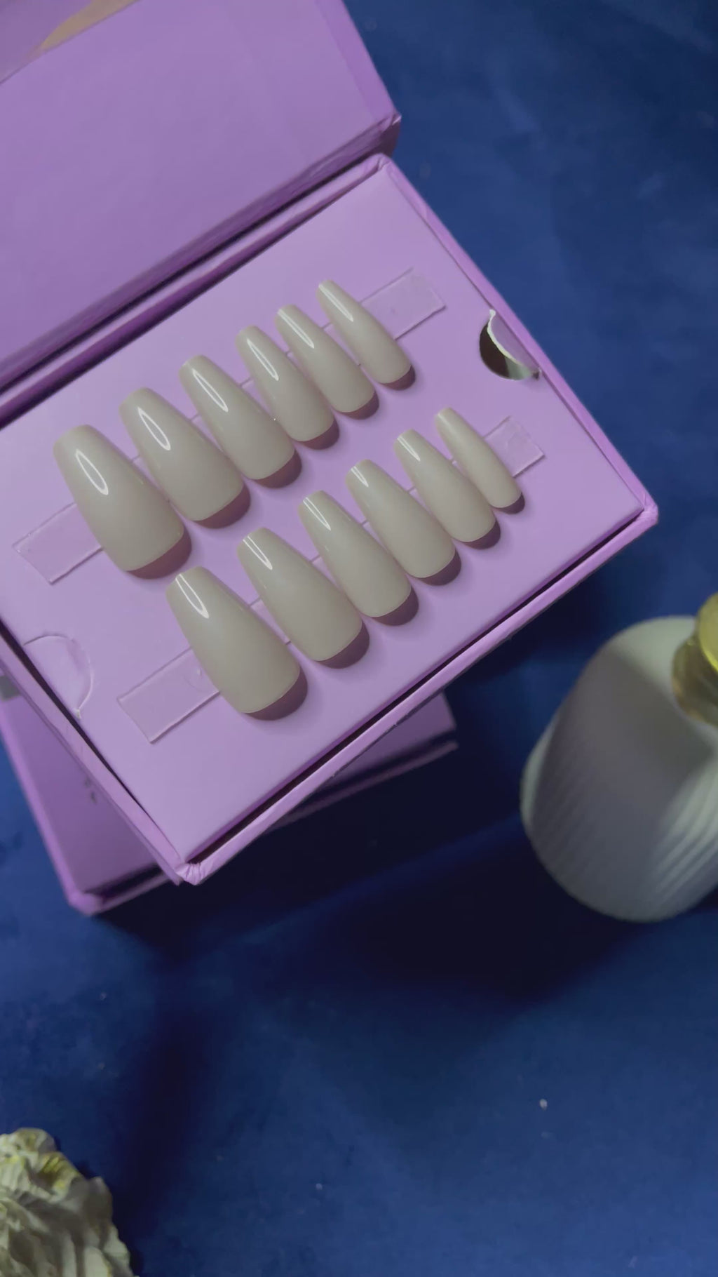 Nude - Coffin Press Ons