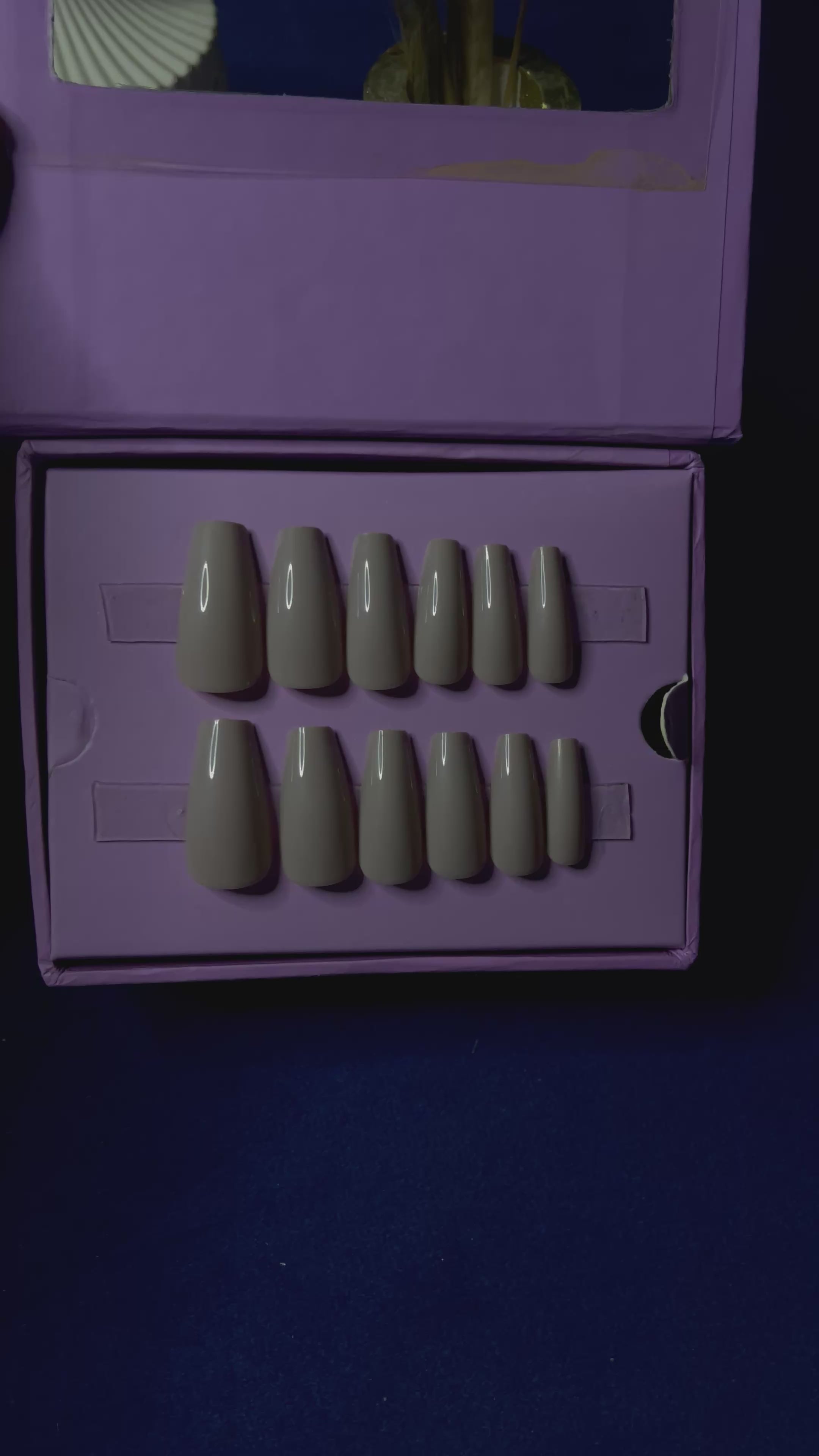 Nude - Coffin Press Ons