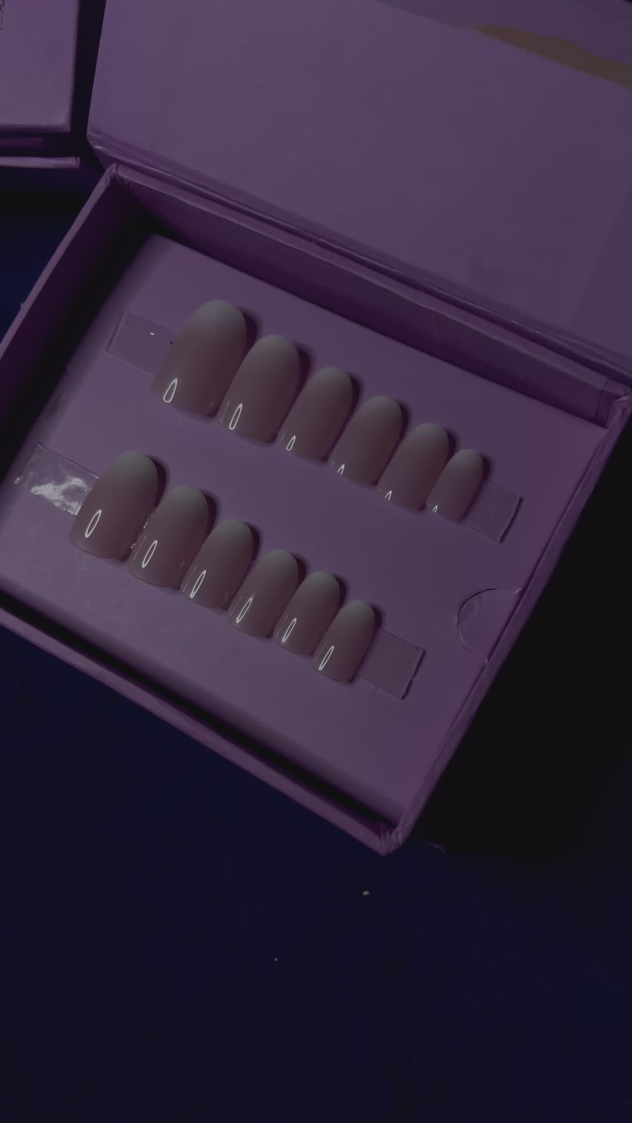 Ombre - Oval Press Ons