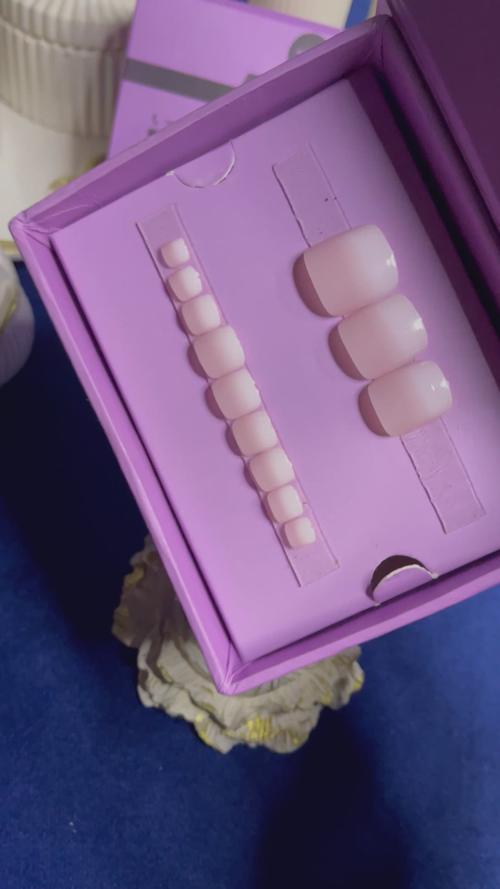 Nude Ombre - toe nails