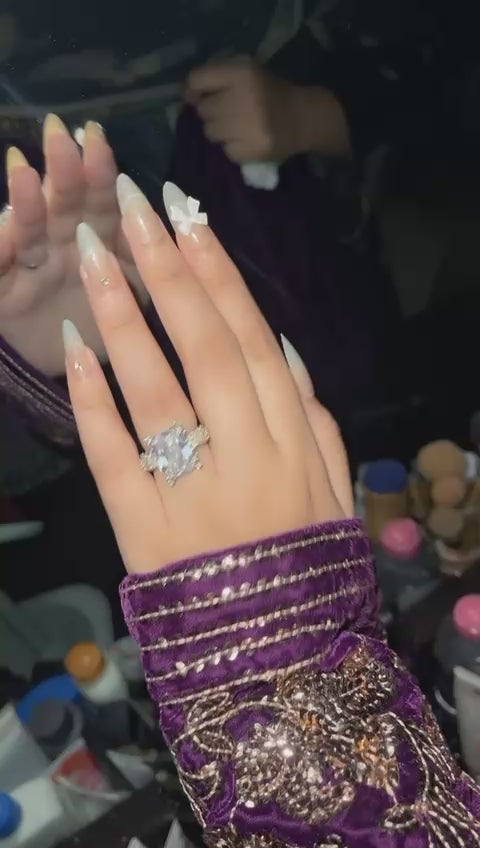 Almond Nude Ombre- - White Bow Press ons